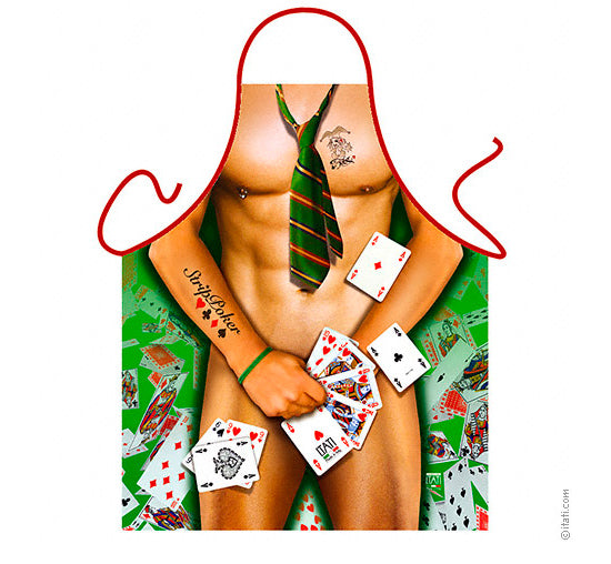 Avental Humorístico - Homem do Poker