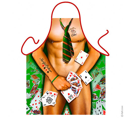 Avental Humorístico - Homem do Poker