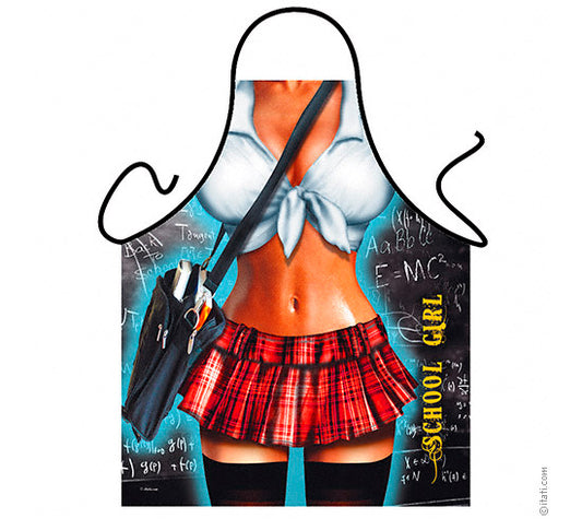Avental Humorístico - Colegial Sexy