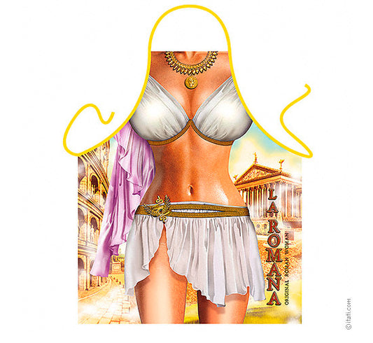 Avental Humorístico - Mulher Romana
