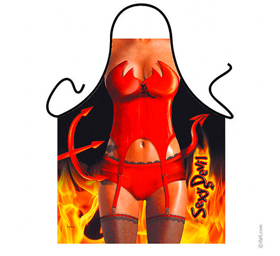 Avental Humorístico - Diaba Sensual