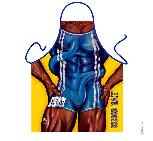 Avental Humorístico - Homem dos Recordes