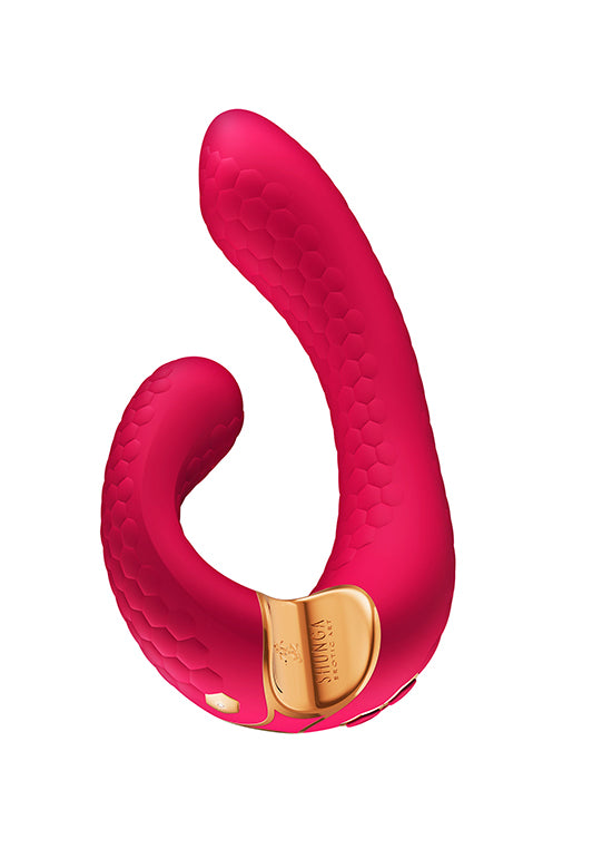 Shunga® Miyo - Vibrador Com Estimulador Clítoris