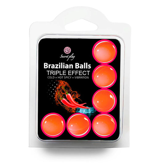 Triplo Efeito - Bolinhas Explosivas 6uni