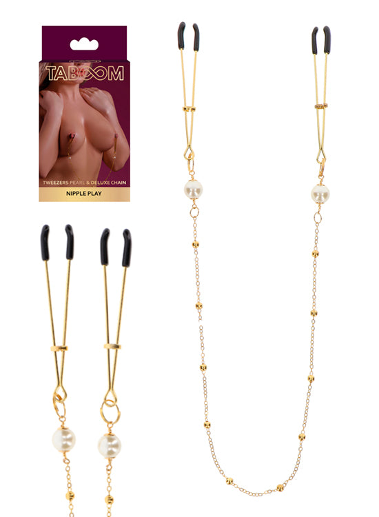 Pinças Douradas Com Pérolas