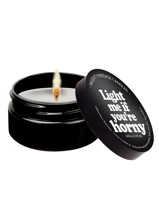 Mini Vela De Massagem 56g - Light Me If You're Horny