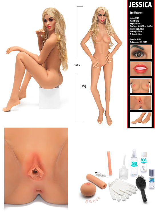 Boneca De Sexo Híper Realista - Jessica
