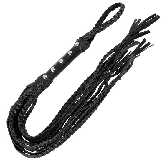 Chicote Flogger - Couro