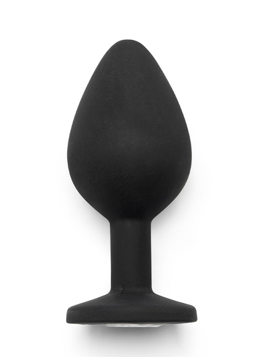 Plug Anal Botão De Rosa - 7.5cm