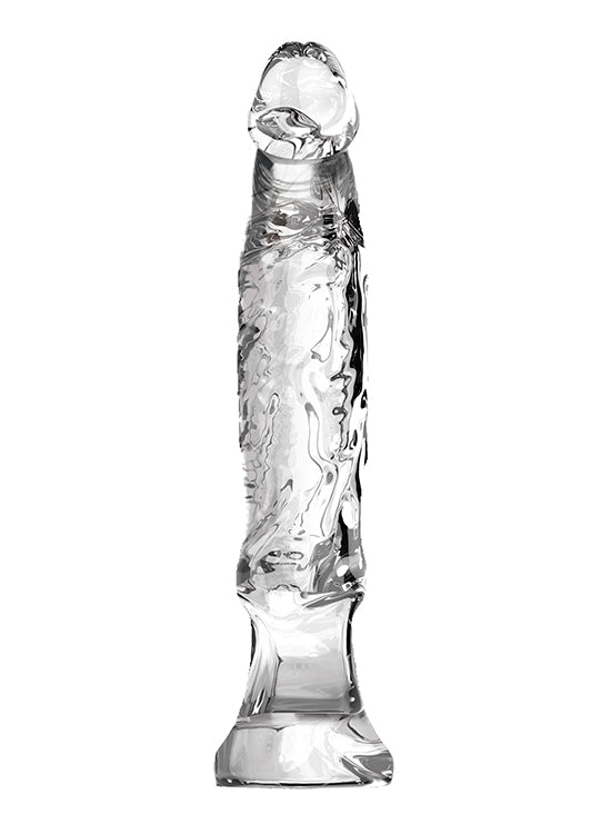 Dildo Anal Flexível 13.5cm - Transparente
