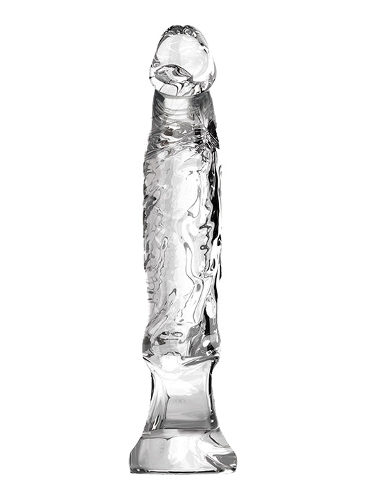 Dildo Anal Flexível 13.5cm - Transparente