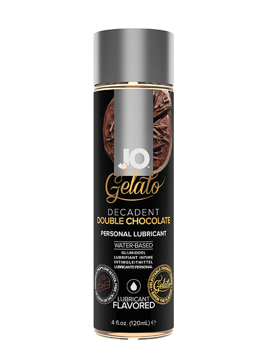 Lubrificante Comestível Sabor Gelado Chocolate Duplo - 120ml