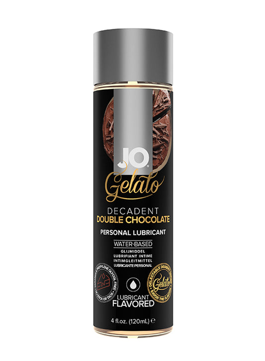 Lubrificante Comestível Sabor Gelado Chocolate Duplo - 120ml