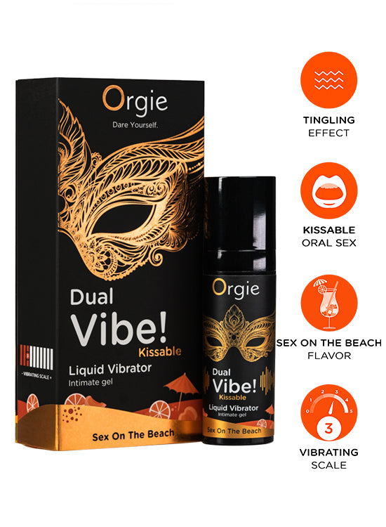 Vibrador Líquido Beijável - Sex On The Beach 15ml