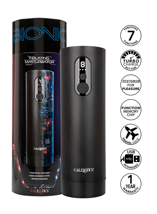 Masturbador Biónico Automático Com Turbo