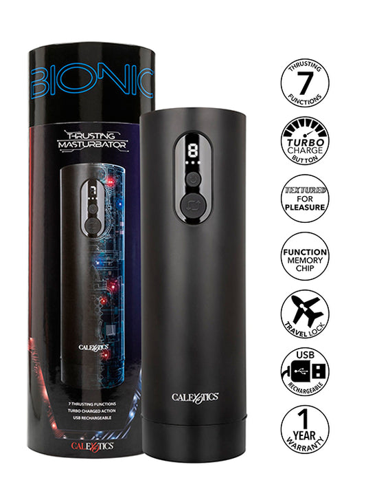 Masturbador Biónico Automático Com Turbo