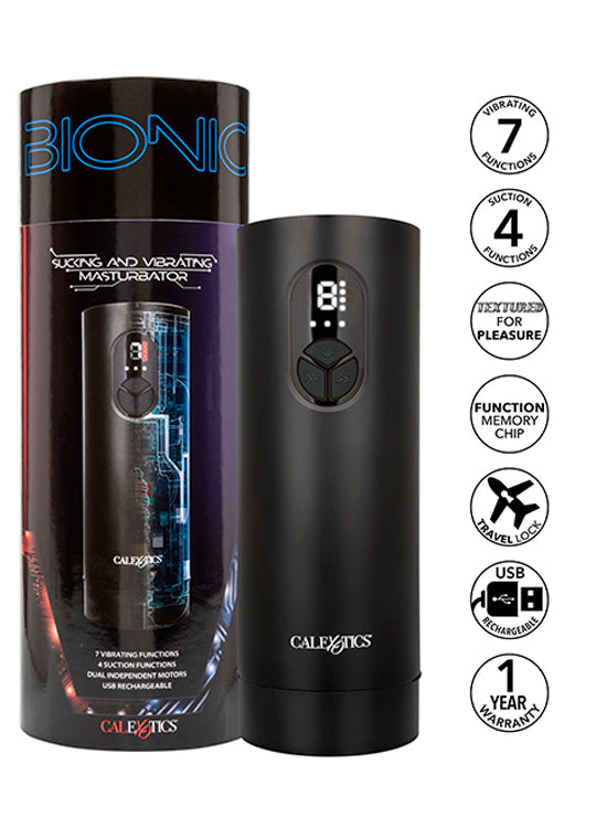 Masturbador Biónico Com Sucção