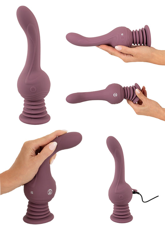 Vibrador Pulsador Ponto G Turbo Shaker - 13cm