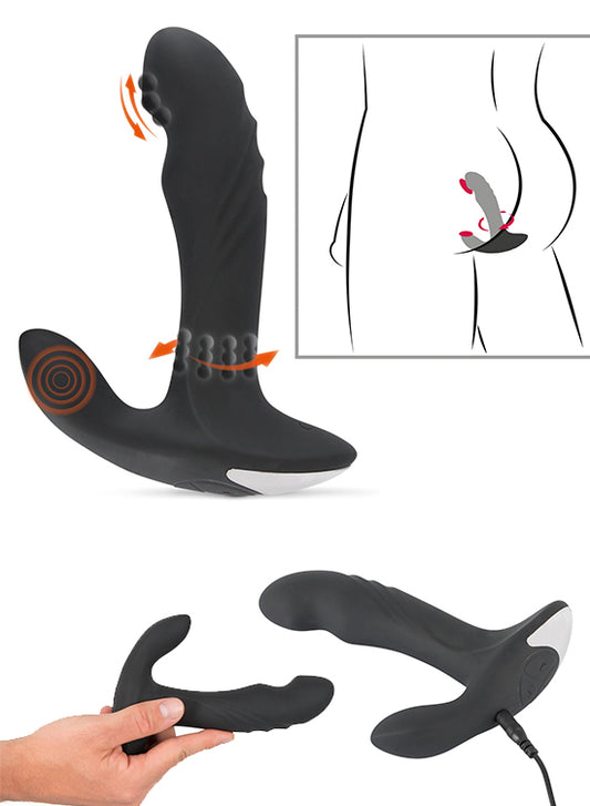 Estimulador Anal Triplo - 13cm