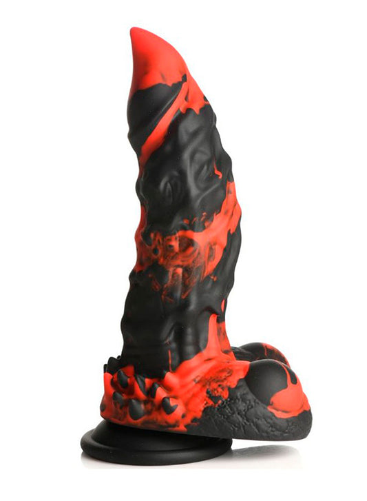 Dildo Fire Demon Monster - 17cm