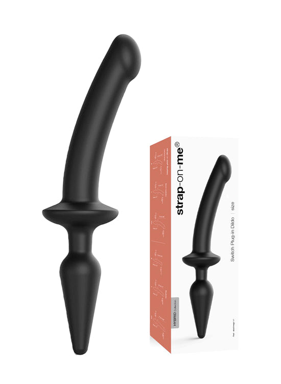 Dildo Duplo De Elevada Qualidade - 23cm Preto