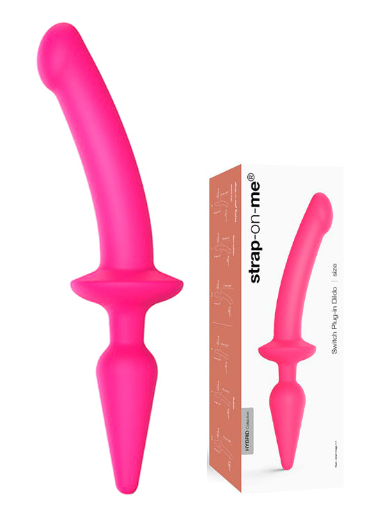 Dildo Duplo De Elevada Qualidade - 23cm Fuschia
