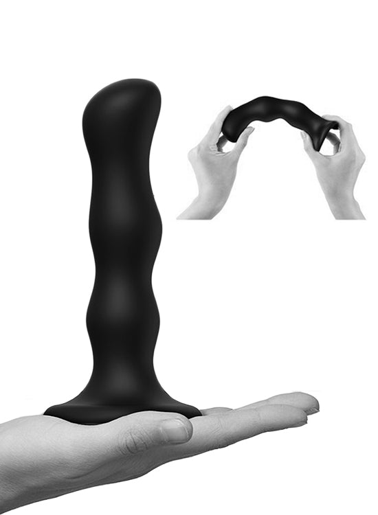 Dildo Ondulado Com Esferas Interiores Strap-On-Me - Tamanho M