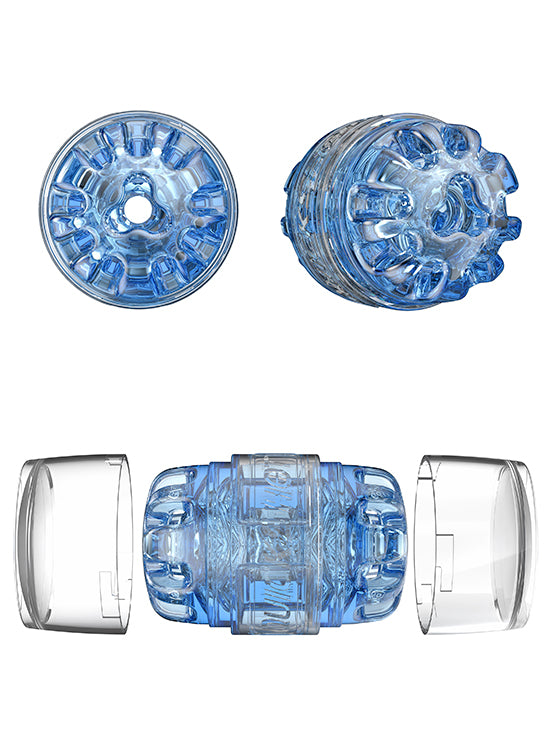 Masturbador Fleshlight Quickshot Turbo Blue Ice