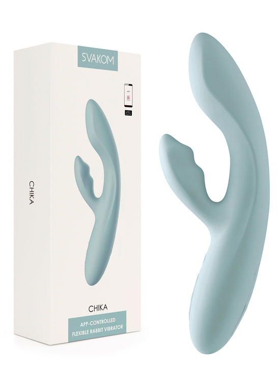 Vibrador Rabbit Com Aquecimento - Svakom Chika
