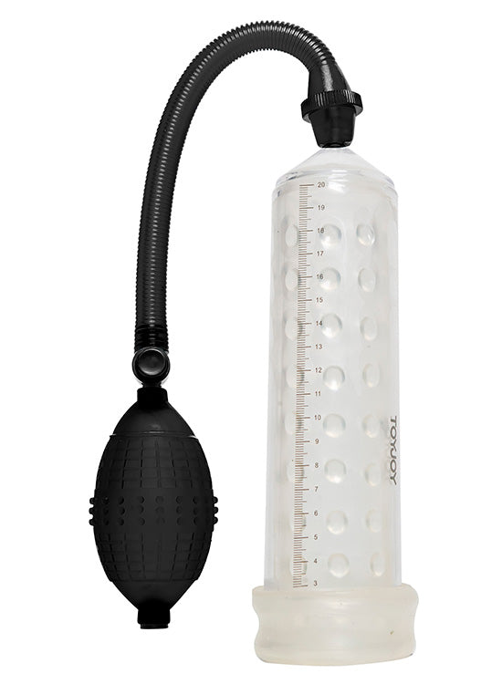 Bomba De Vácuo Masturbadora - Transparente 23cm