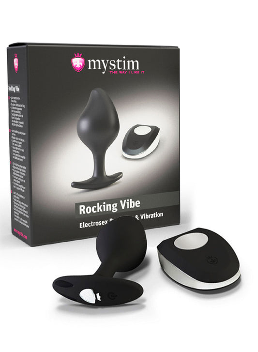 Plug Anal Eletro-Estimulação - MyStim Rocking Vibe S