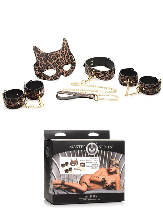Conjunto BDSM Leopardo