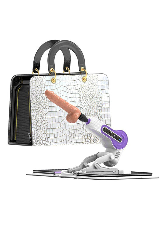 Máquina De Sexo Portatil - Bolsa Branca/ Bolsa Preta