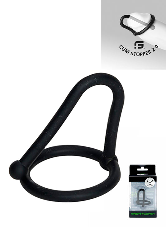 Plug Uretral - Cum Stopper 2.0 Preto