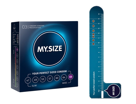 Preservativos Tamanhos Personalizados - Pack 3 My Size