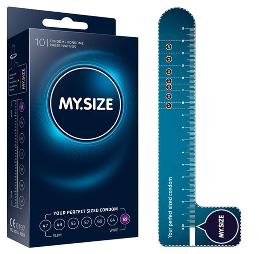 Preservativos tamanho personalizados - Pack de 10