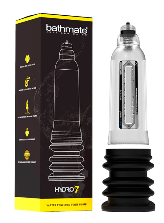 Bomba Hidroterapêutica BathMate Hydro 7 - Transparente