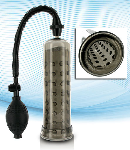 Bomba de vácuo com 19cm comprimento - XL Sucker Negro