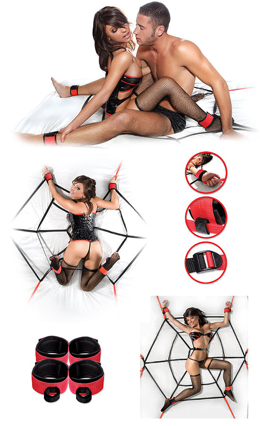 Kit Algemas Teia De Aranha