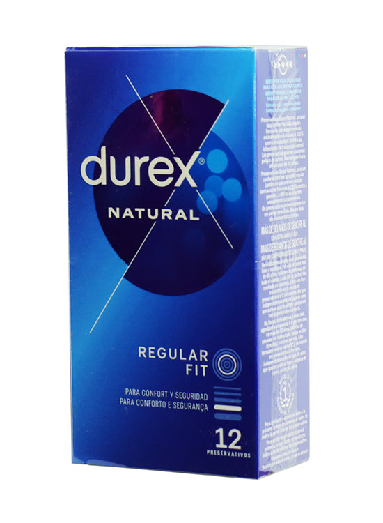 Preservativos Durex® Natural Plus 12un